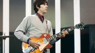 Keith Richards with 1959 Les Paul