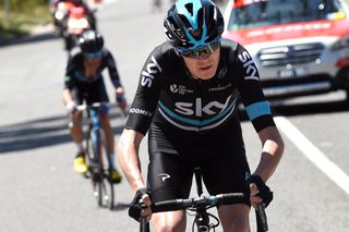 Chris Froome attacks on stage four of the 2016 Jayco Herald Sun Tour