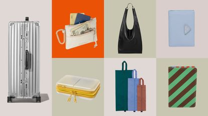 A selection of whimsically designed travel essentials.