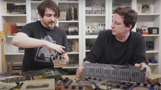 EHX collector Daniel Danger and JHS Pedals founder Josh Scott