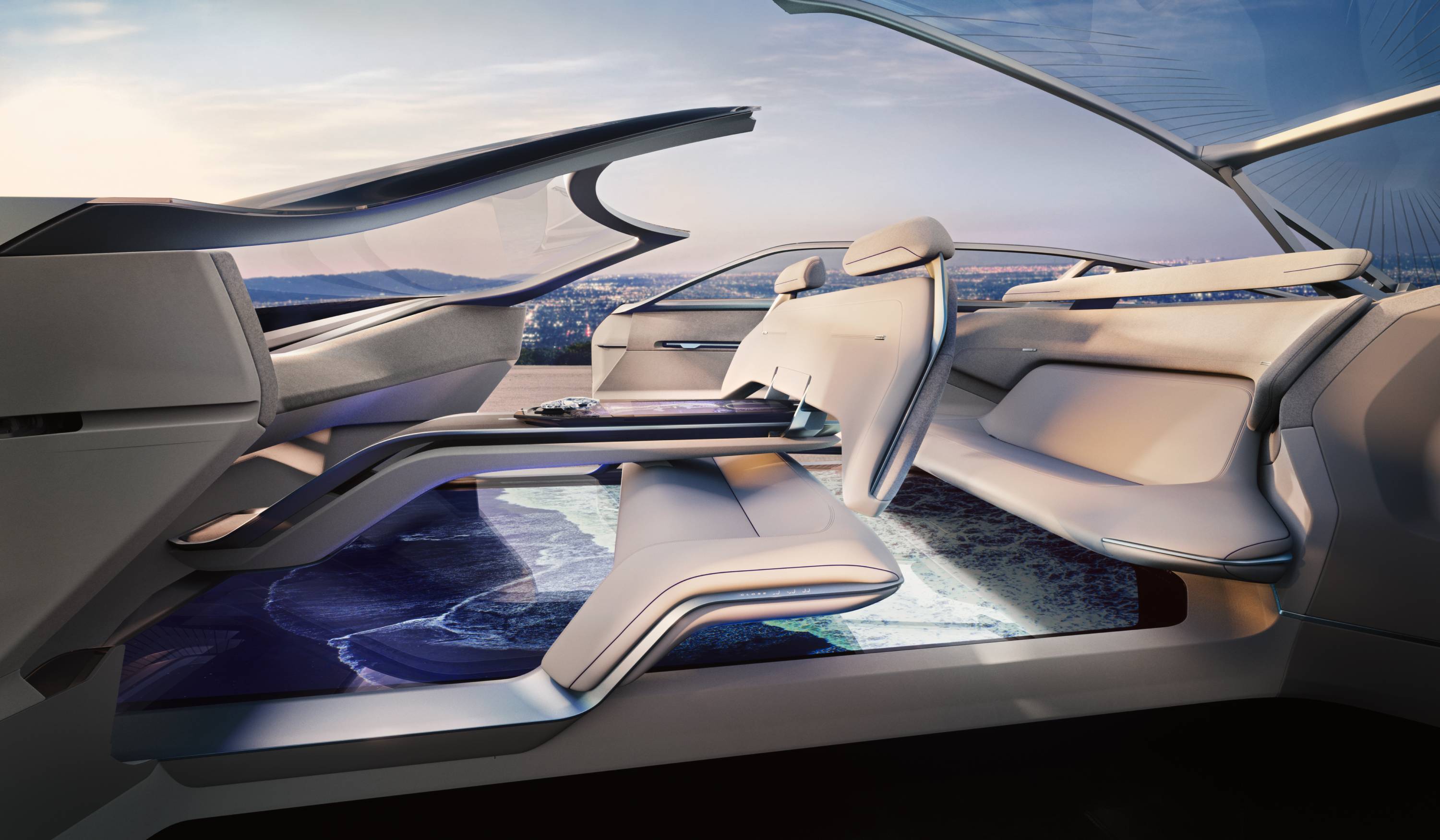 Lincoln Model L100 Concept interior