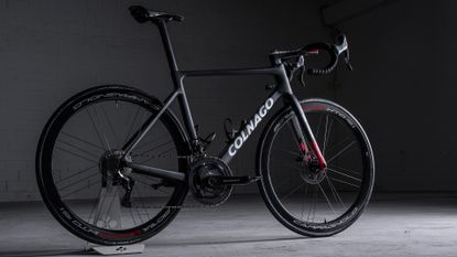 Colnago Prototipo side-on shot in an industrial space