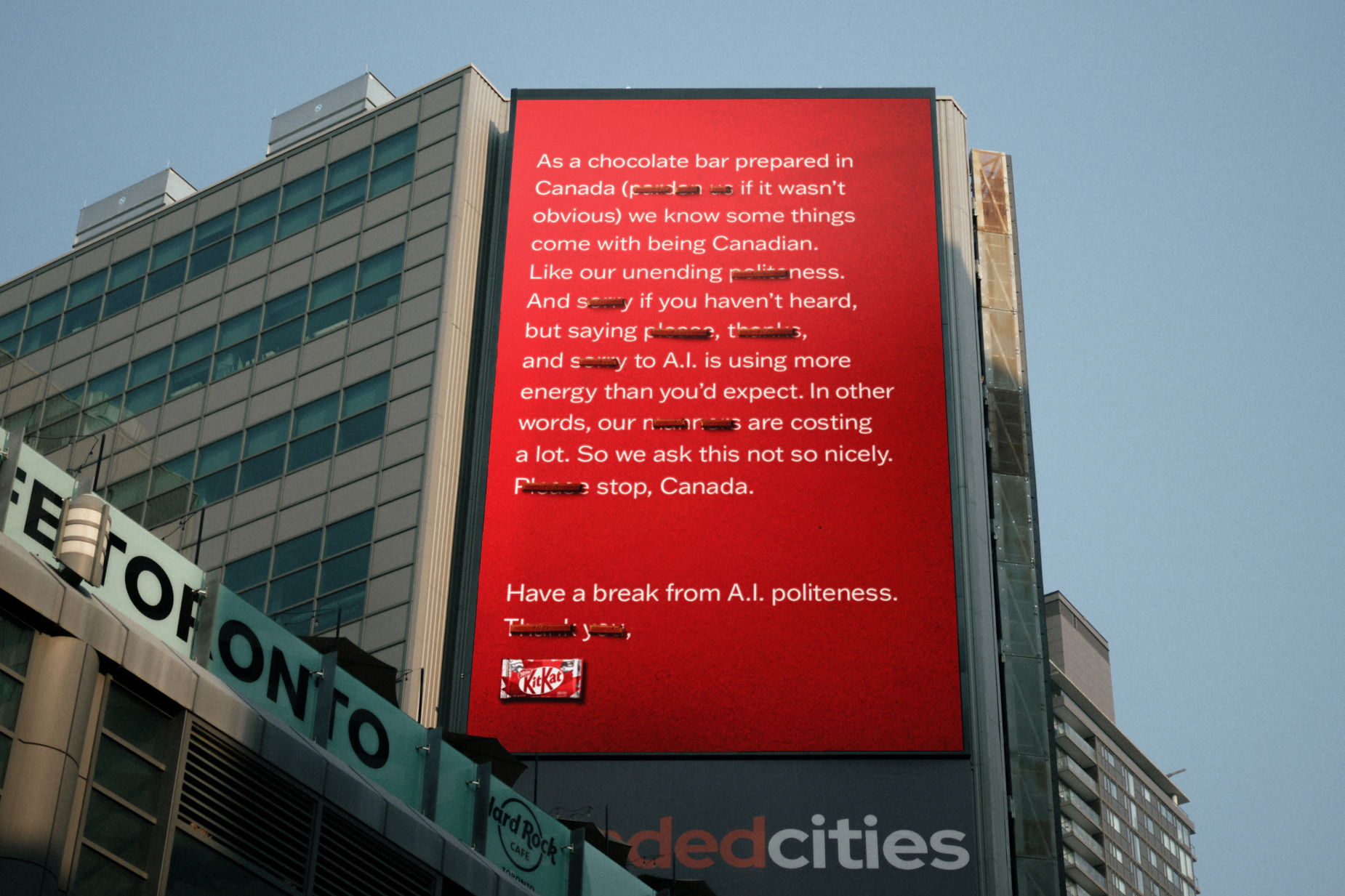 KitKat billboard