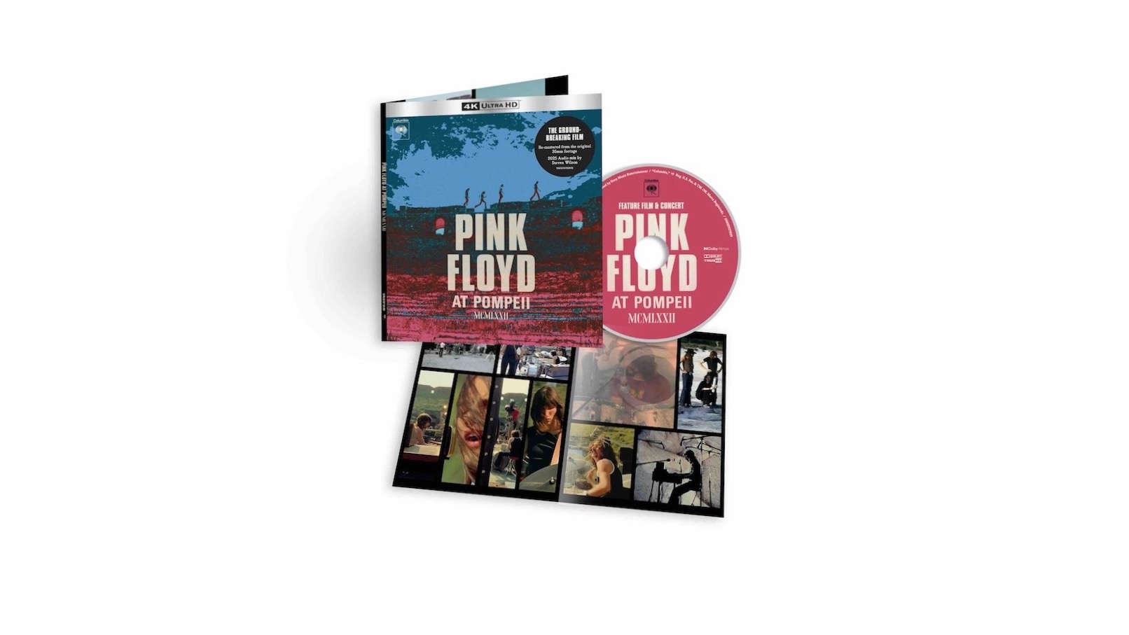 The 4K Blu-ray of Pink Floyd At Pompeii.