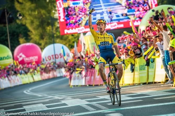Rafal Majka (Tinkoff-Saxo) wins stage 6 in the Tour of Poland