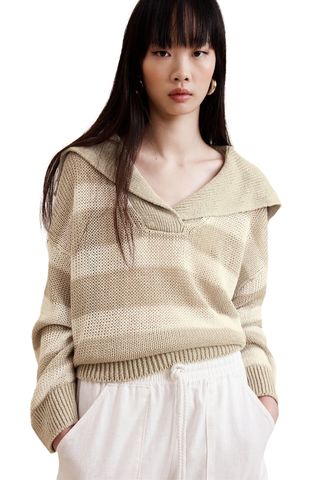 European Linen Sailor Sweater