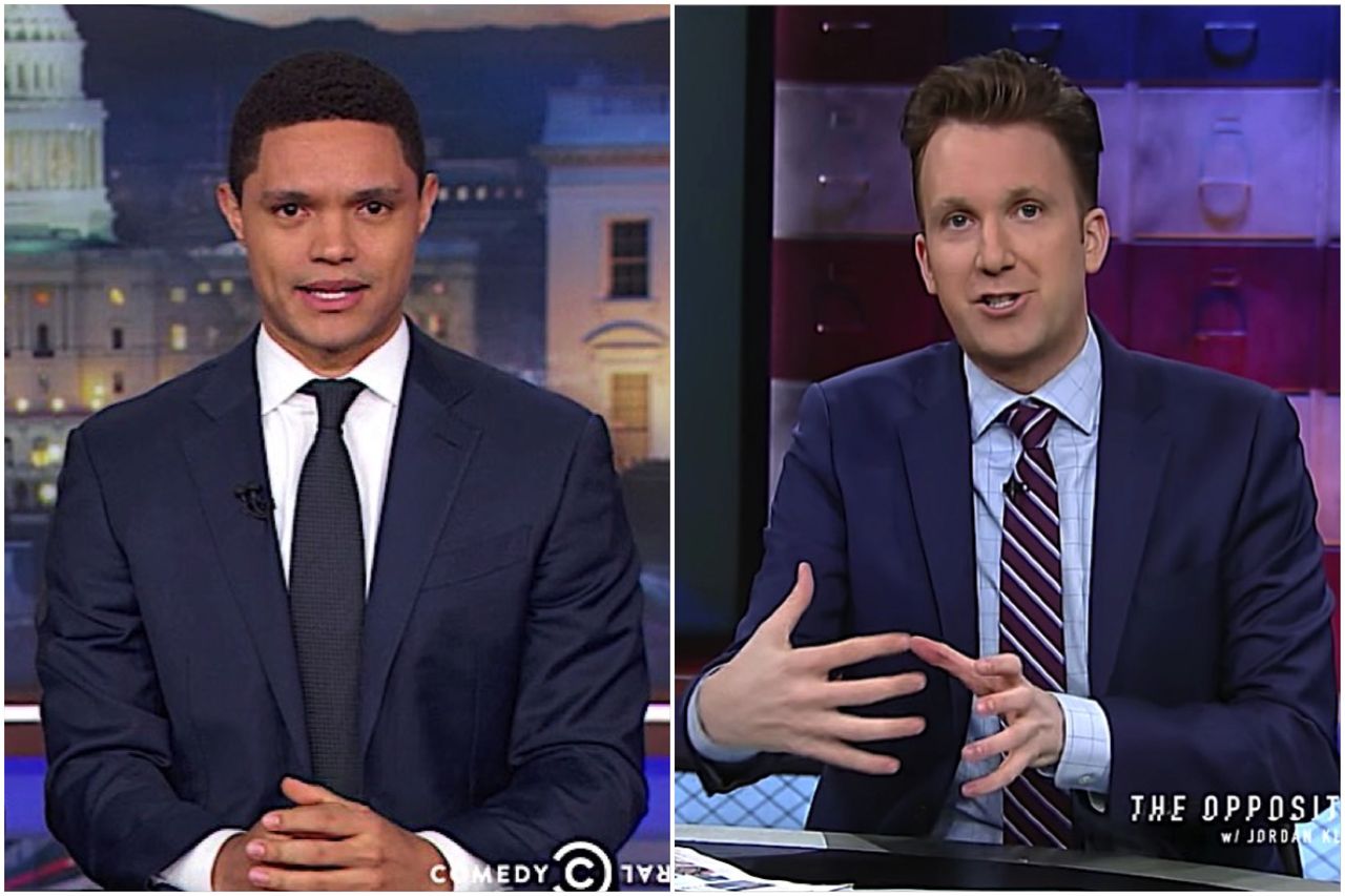 Trevor Noah and Jordan Klepper on Betsy DeVos