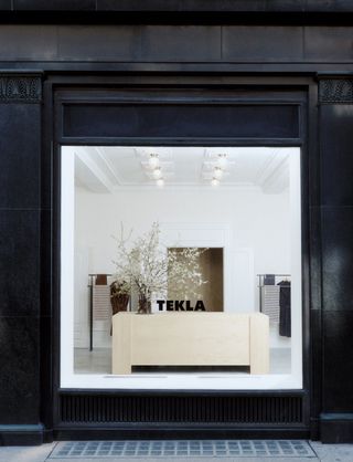 Exterior of Tekla Copenhagen store