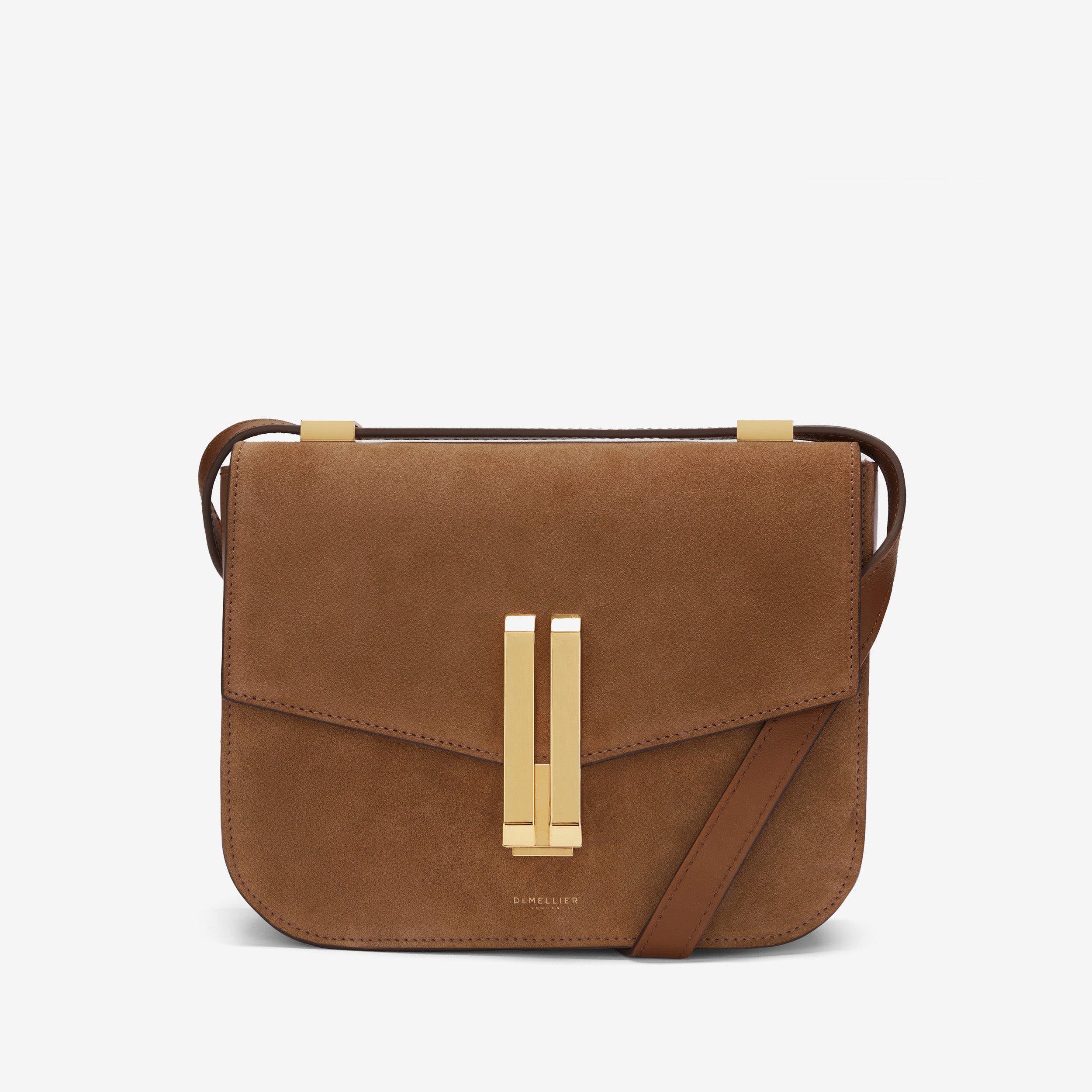 The Vancouver | Deep Tan Suede & Tan Smooth | Demellier