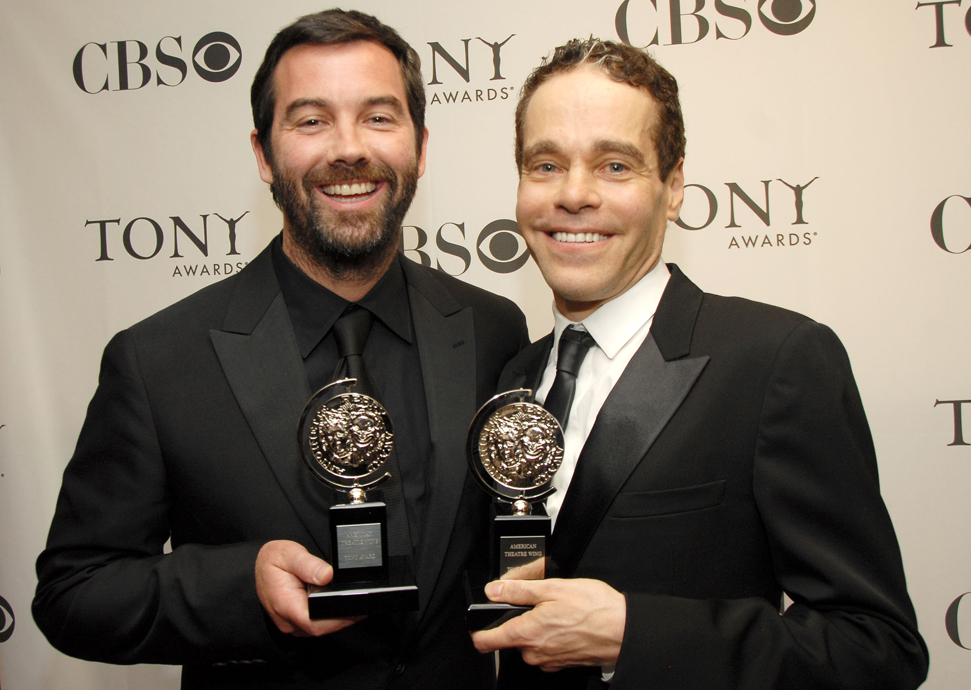 Duncan Sheik and Steven Sater, winners Best Score for "Spring Awakening" *EXCLUSIVE* ***Exclusive***