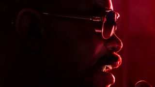 Marvel's Blade with fangs exposed