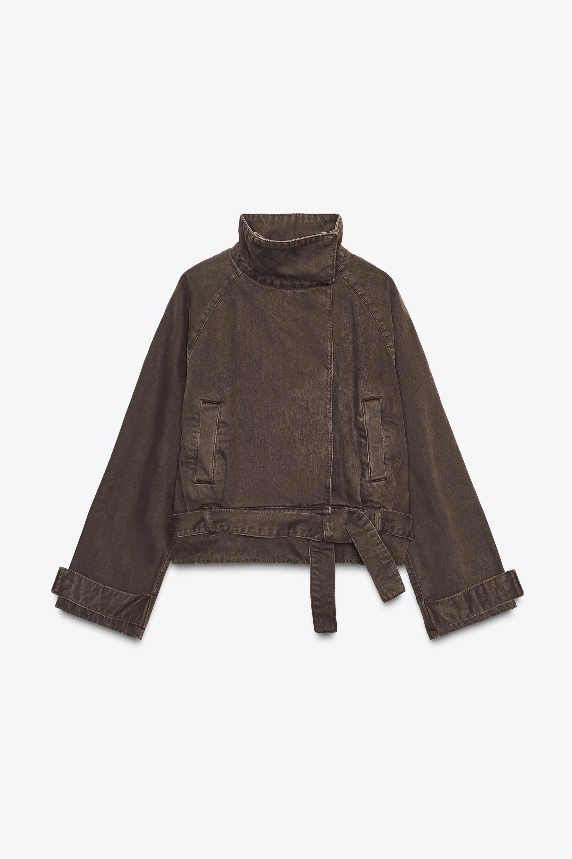 Cotton Belted Jacket