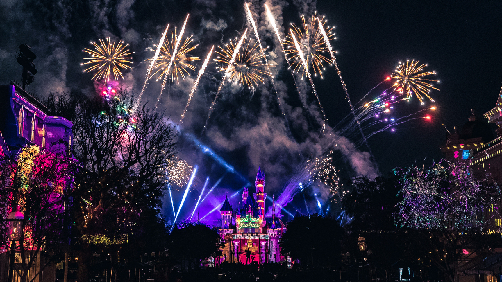 Disneyland nighttime shows