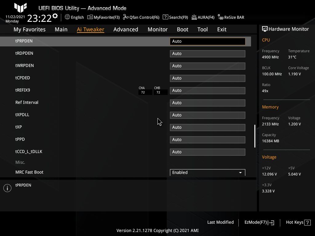 Asus TUF Gaming Z690-Plus WIFI D4