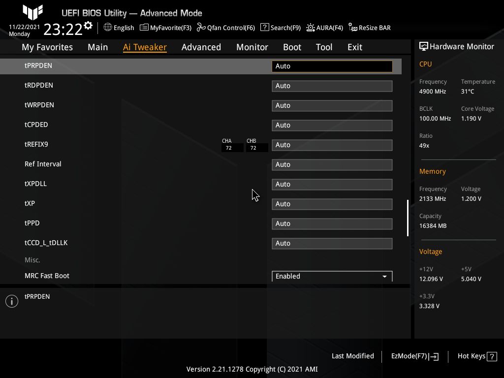 Asus TUF Gaming Z690-Plus WIFI D4