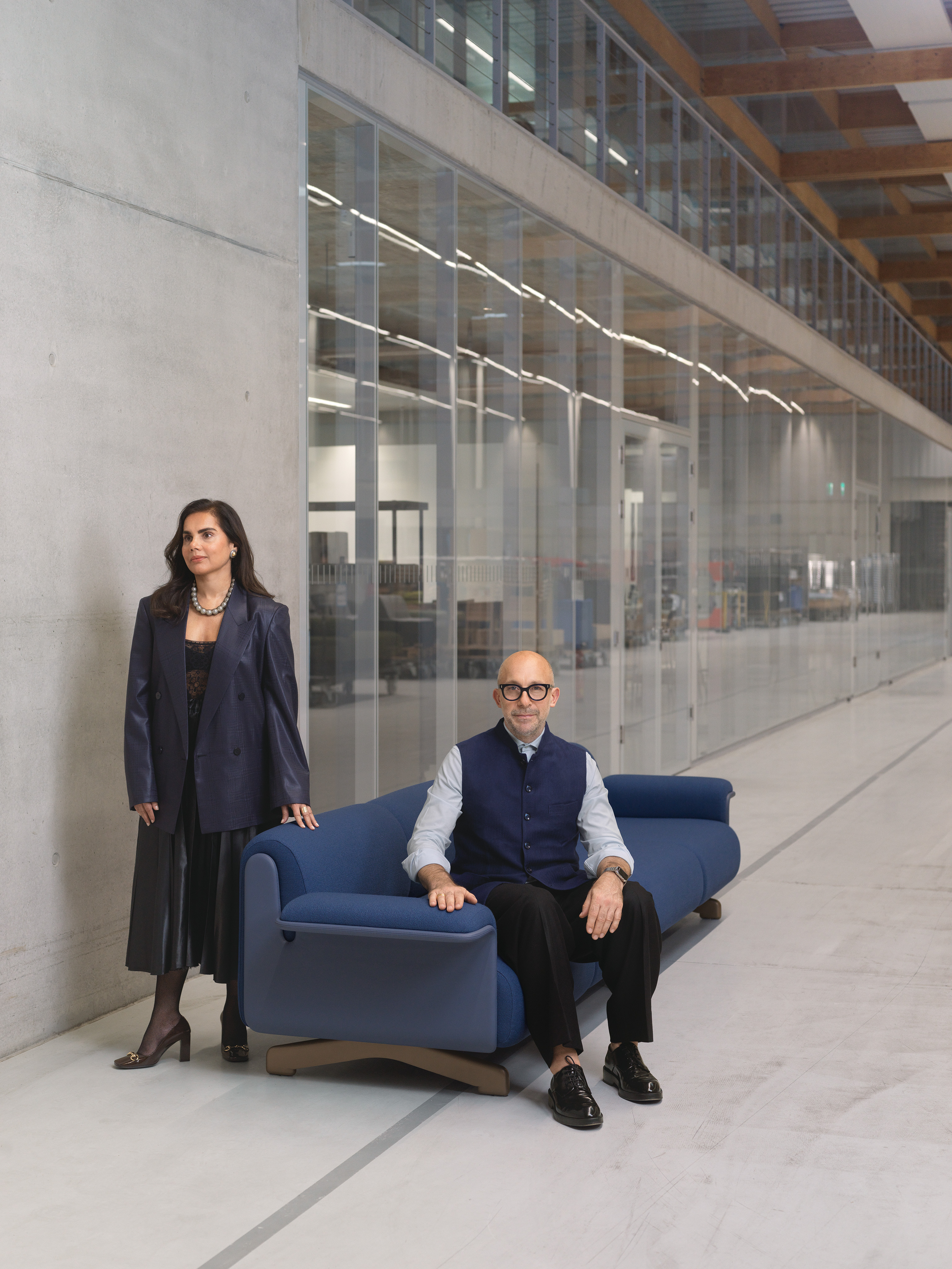 Doshi Levien seating for Brunner