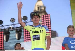 Tinkoff Saxo leader Michael Rogers at the Tour Down Under