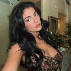 Kylie Jenner taking a selfie 