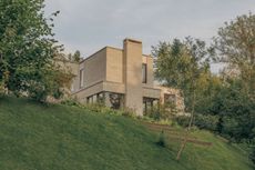 Skylark by House of EM, a minimalist riverside home in the leafy countryside
