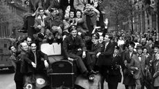 The VE Day parade in London