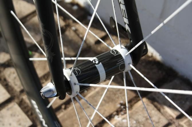 Wheelset: Bontrager Aeolus 5 D3 tubular