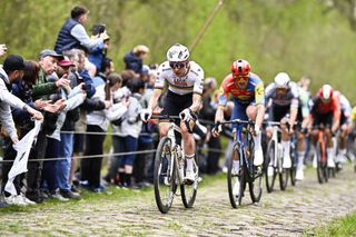 'Eventful two days' &ndash; Tadej Pogačar gives inside look at muddy 210km Paris-Roubaix recon with Florian Vermeersch