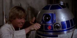 Luke Skywalker and R2-D2