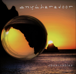 The cover of ANYWHEREDOOR's debut album, 'observables'
