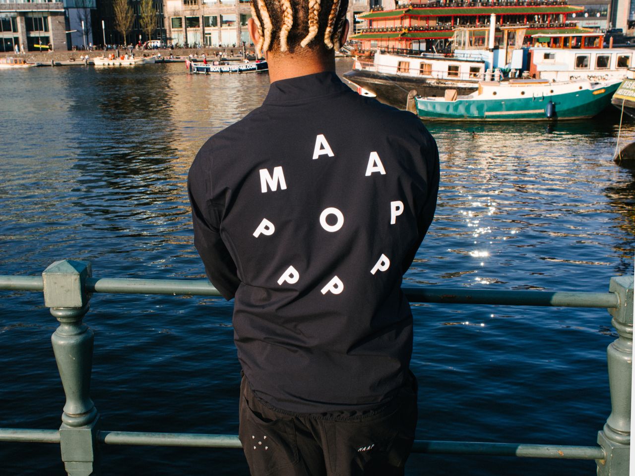 Various images of Maap Pop collab collection