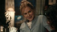 Nicole Kidman smiling at Kay Scarpetta in Episode 1