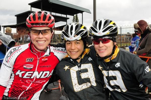(L to R) Amanda Carey, Crystal Anthony, Andrea Smith
