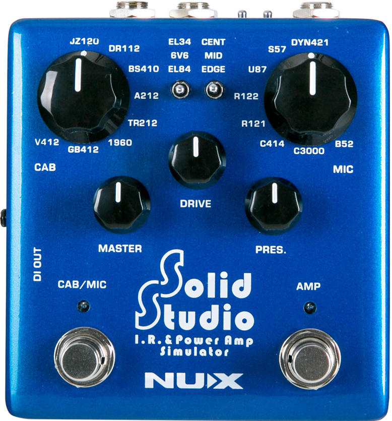 Nux Introduces New SS-5 Solid Studio IR & Power Amp Simulator