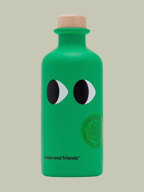 Extra Virgin Olive Oil Infused With Basil