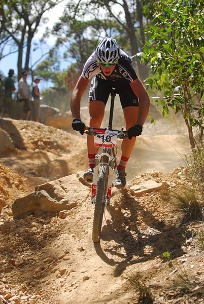 Paul Van Der Ploeg goes home with the Under 23 national title firmly in his possession.