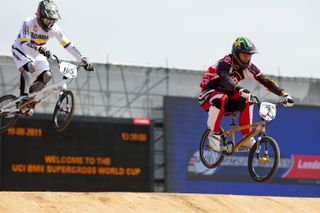 BMX London 2012 test event, Supercross, August 2011