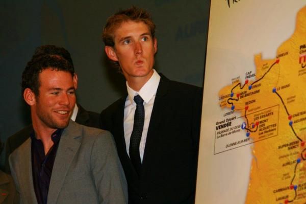 Mark Cavendish seemed pretty happy with the route.
