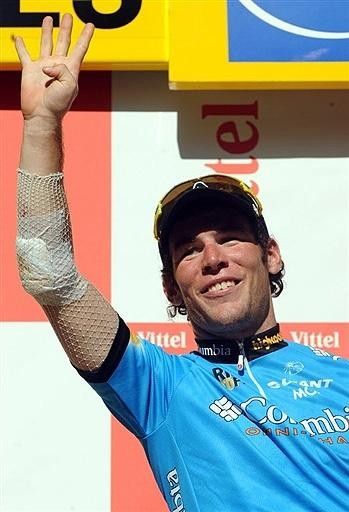 Cavendish can still count his Tour victories on the fingers of one hand for the time being.