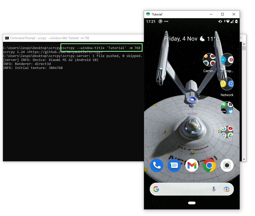 How To Control Your Android Device from a PC Using Scrcpy | Tom's Hardware