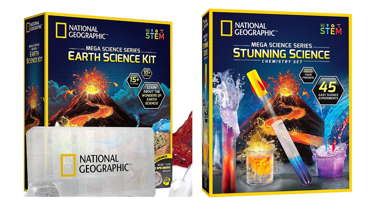 national geographic mega science series earth science kit