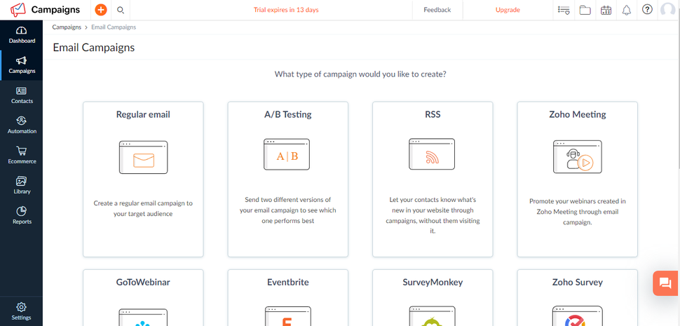Zoho Campaigns Review: Pros & Cons, Features, Ratings, Pricing and more ...
