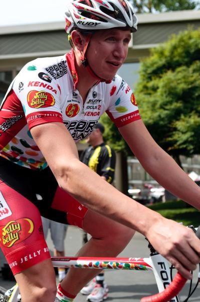 Jonathan Chodroff (Jelly Belly) will be looking for a strong TT towards the end of the race.