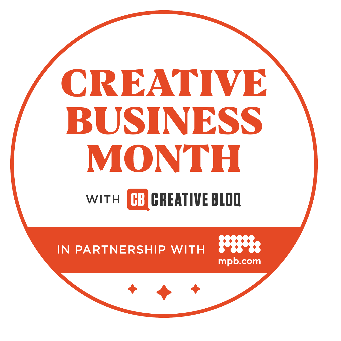 Creative Business Month logo