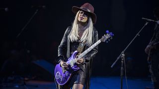 Orianthi performing live