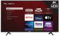 TCL 55" 4 Series 4K Smart Roku TV: $599 $299 @ Amazon