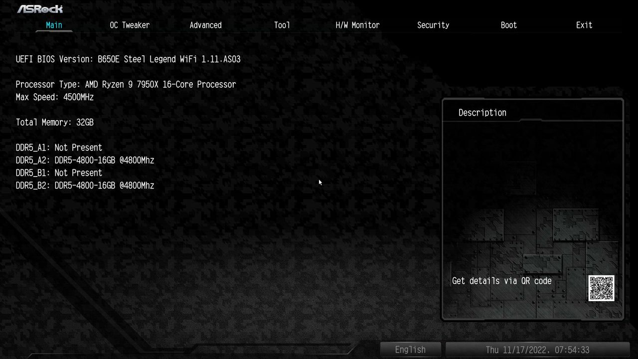 ASRock B650E Steel Legend Wi-Fi