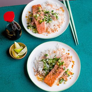 Glucose Goddess recipes: Salmon and rice