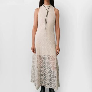 Lace maxi dress from Mango