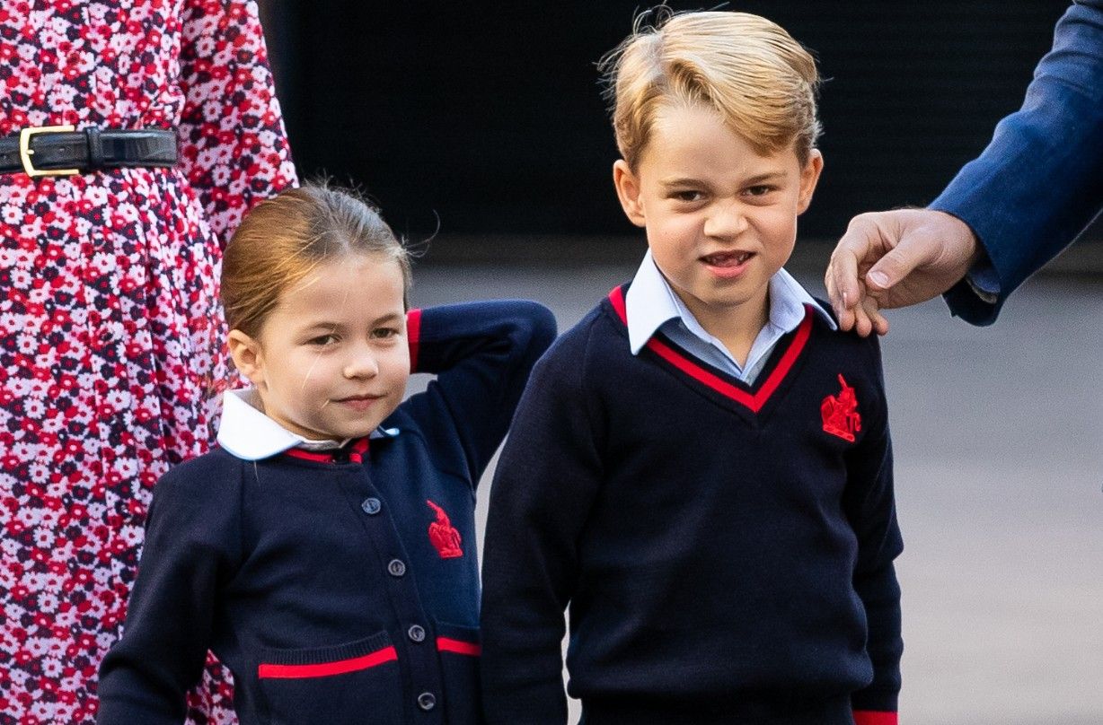 Prince George and Princess Charlotte