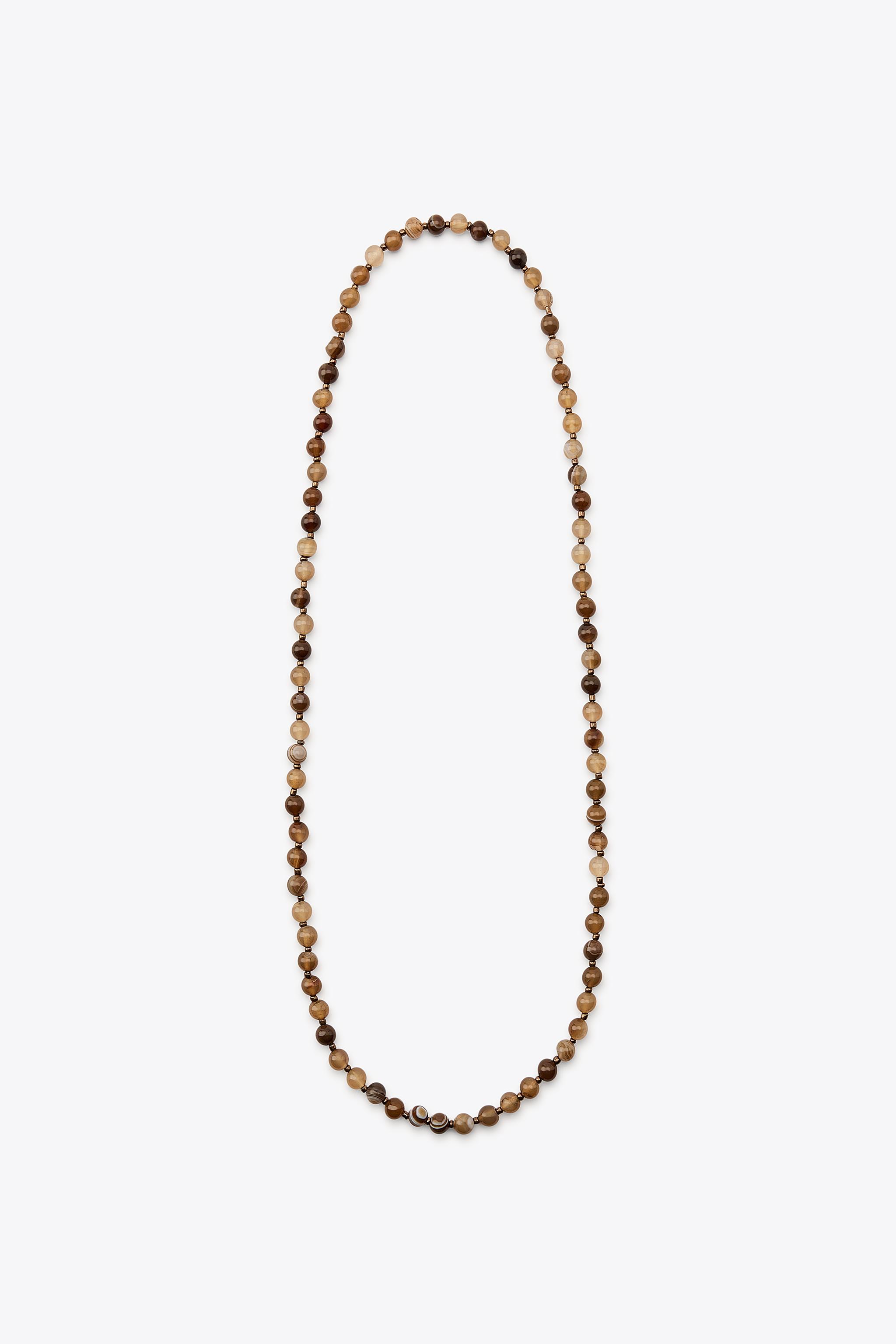Stone Bead Necklace