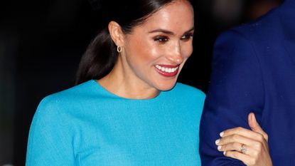 Meghan Markle with a natural manicure at the invictus games